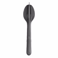(30 pcs) Reusable Cutlery Set - 3-piece - Grey