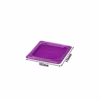 (6 szt.) CAMBRO | Pokrywa GN 1/6 SafeTrak – polipropylen – fioletowa