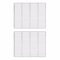 (2 sztuki) – Laminowany ruszt nośny – 650 x 530 mm – GN2/1 – odpowiedni dla modeli BTKF, BTKFS, TF i TKSF