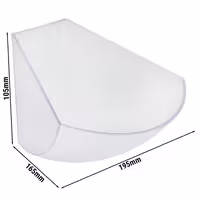 (6 adet) SCHÜTTE | 1 litre - Multi Rack 11444 & 11446 ile uyumlu