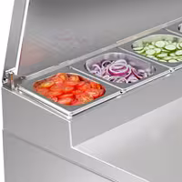 Pripremni rashladni pult Mini PREMIUM - 900x700 mm - 4 ladice - za 5x GN 1/6