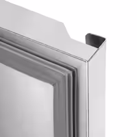 Szafa mroźnicza ECO – stal nierdzewna – 1200 L – z 2 drzwiami