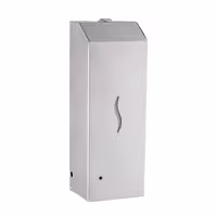 Dispenzer sapuna - senzorski - 1000 ml - Nehrđajući čelik (inox) - s zidna montaža, prozor razine