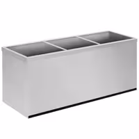Postolje za aparate za umak - inox - 500x180x220 mm - kompatibilno s SEK2 - 3x 2 l