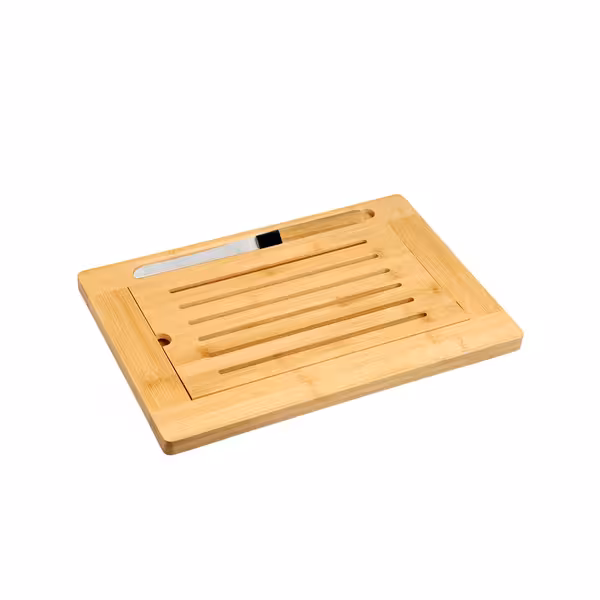 (5 st.) Brödskärbräda med kniv – 420x280x20 mm