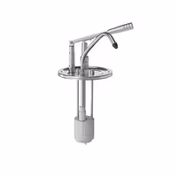 Commercial Sauce Pump - 4.5 litres - suitable for 4.5 litre containers - Stainless steel - 180x420mm - adjustable dose - 40ml per pump - without container