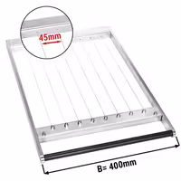 Frame for Chocolate Guitar Cutter - Double - Wire Spacing: 45mm - compatible with PSDIC3, PSDIC64