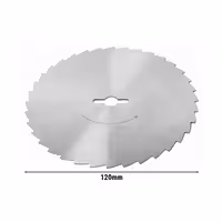 Round Serrated Blade - Ø120mm - for Doner/Kebab Slicers