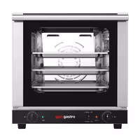 Commercial Convection Oven – Manual Controls – for 4 × GN 2/3 – with Timer – incl. 3 Baking Trays