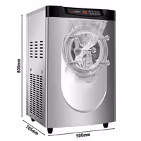 Commercial Batch Freezer - 10-14L/h - 1kW - Countertop