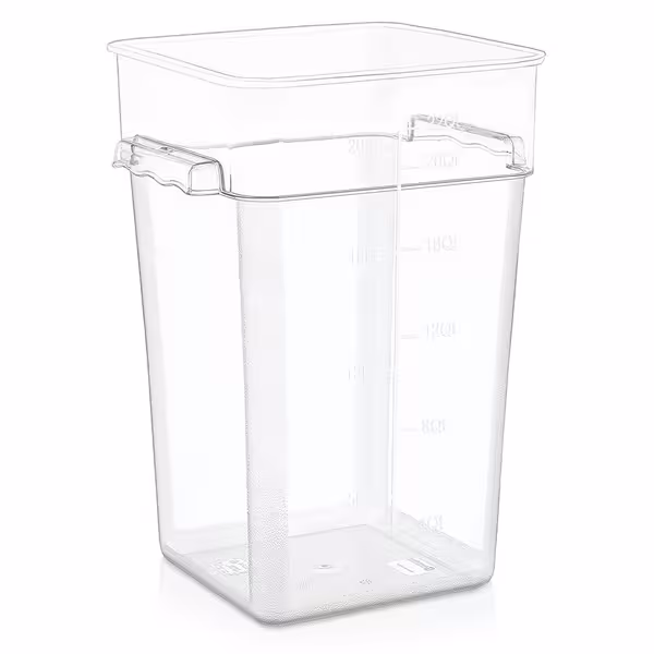 Kutija za hranu - polipropilen - prozirna - visina: 398 mm - 20,8 l