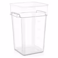 Kutija za hranu - polipropilen - prozirna - visina: 398 mm - 20,8 l