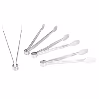 (4 kom) Hvataljke za roštilj PREMIUM - ergonomski oblik - HEAVY DUTY - Duljina: 25 cm - Nehrđajući čelik