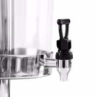 Commercial Juice Dispenser - 7.5 Litres - Stainless steel - incl. drip tray & lid