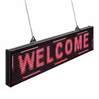 Programmable LED Scrolling Sign - WELCOME - customisable - 1000x55mm