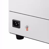 Smörhjul i rostfritt stål - uppvärmt - 500 W - GN 1/6 - djup: 100 mm