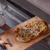 Electric Deck Pizza Oven - Twin Deck - Refractory Stone Deck - 4+4 x Ø 33cm (13") - Mechanical Controls - up to 400°C