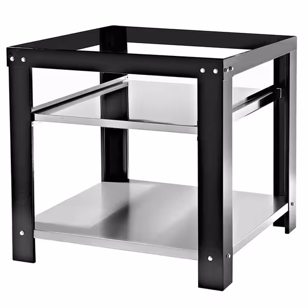 Base Stand - for Pizza Oven - 1210x1165x850mm - Black - for GPOE930DN