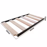 Potporna rešetka - 301x495x23 mm - drvo - za WKSS375 - Kapacitet: do 5 vinskih boca