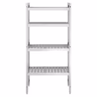 وحدة رفوف ألمنيوم - بداية - 771x1685mm - عمق: 360 mm - 4 رفوف - الحمولة: 450 kg