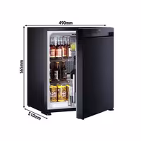 DOMETIC | Minibarkoelkast - ALPHA C60S - 490 mm - 60 liter - met 1 deur en deurscharnier rechts