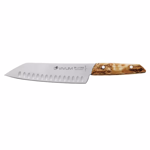F. DICK | VIVUM - Santoku nazis - ar rievotu asmeni - Asmens garums: 180 mm