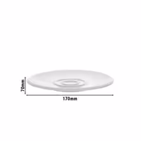 (6 pieces) – WMF | SYNERGY – Multi-Purpose Cup Saucer – Ø 170 mm