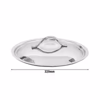 Topfdeckel - Edelstahl - Ø 320mm