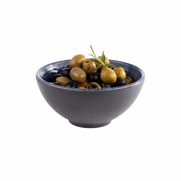 (6 adet) Kase - LOOPS - Melamin - 0,5L - köşeli - 150x150mm - Derinlik:70mm - Mavi