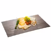(6 pcs) GN 1/1 Gastronorm Tray - DRIFTWOOD - Melamine - 530x325mm - Height: 15mm - Grey