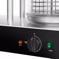 Parilica za hrenovke - 1,10 kW - s 4 grijaćim šiljcima za peciva
