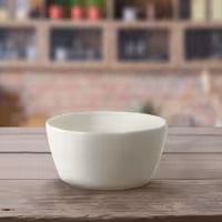 (6 adet) Tatlı / Salata Kasesi - Porselen - Lux - 150ml - yuvarlak - Ø150mm - Elfenbeinweiß