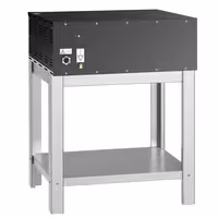 Electric Deck Pizza Oven - Single Deck - Refractory Stone Deck - 4 x Ø 30cm (12") - with Stand