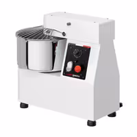 Commercial Spiral Dough Mixer - 22L / 18kg - Single Speed - Fixed Head & Bowl - with Timer - 230V - For Bread Dough