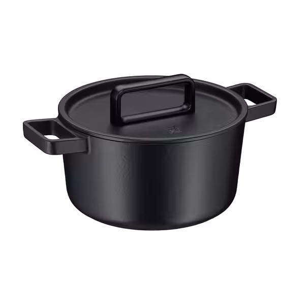 WMF | FLAVOUR - Oală - Ø 240mm - Fonta - 5.2 litri - inclusiv capac - Negru