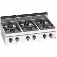 Plinsko kuhalo - Linija 700 - 42 kW - 6 plamenika - nadpultni - visokoučinkoviti model