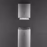 AIR-WOLF | Dozator papirnatih ručnika - Za 600 ručnika - Plemeniti čelik