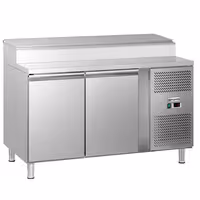 Stół przygotowawczy ECO – 1510 mm – na 8x GN 1/3 – z 2 drzwiami