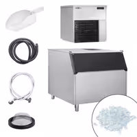 Aparat za ledene pahuljice - 550 kg/24 h - uklj. spremnik za led
