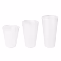 (24 uds) Tapa reutilizable - Transparente - compatible con vasos 400ml MWDGK35