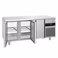 Rashladni pult - 1865x700 mm - 474 l - Ventilirano hlađenje - s ostakljenom frontom - straga 3 vrata
