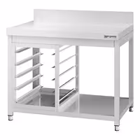 Ormarić s 5 ladica - inox - modul 450x560 mm - 450x560x585 mm - GN 1/1 - kompatibilno sa serijom ATK 600 mm