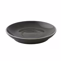 (6 kom) Colors - Tanjurić za cappuccino - Okrugli - Ø 140 mm - Siva
