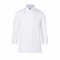 KARLOWSKY | Casaco de cozinha Basic - Branco - Tamanho: 5XL