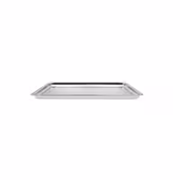 Platou servire - oțel inoxidabil - dreptunghiular - 413x262 mm - Înălțime: 20 mm