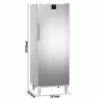 LIEBHERR | Szafa mroźnicza PERFECTION – stal nierdzewna – 544 L – od -26 do -9 °C – z wnętrzem z tworzywa sztucznego – z 1 drzwiami