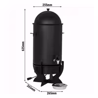 Hot drinks dispenser - with induction - 5L - 1kW - Black