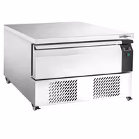 Compacte Koel- vrieswerkbank - -22/+8°C - 905mm - 1 lade - 2x GN 1/1 - incl. frietwarmer