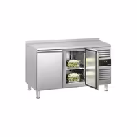 Aukstuma galds ECO - 1360x700 mm - 282 l - ar 2 durvīm - Ar apmali