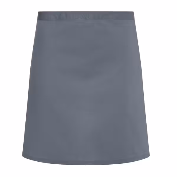 (6 pieces) KARLOWSKY | Basic Bistro Waist Apron – 700 x 550 mm - Anthracite Grey